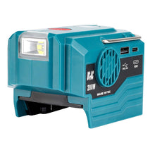 Load image into Gallery viewer, 200W Power Inverter for Dewalt/Makita/Milwaukee/Ryobi 18-20V to 120V Adapter