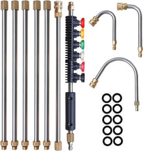 Load image into Gallery viewer, Saker Pressure Washer Extension Wand Set