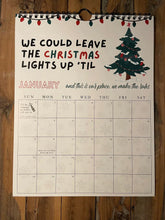 Load image into Gallery viewer, 2024 TS Lyrics Calendar