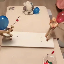 Load image into Gallery viewer, 🎈Wooden Fencing Puppets🎈