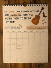 Load image into Gallery viewer, 🎤Now we’ve dropped the 2025 TS Lyrics Calendar!