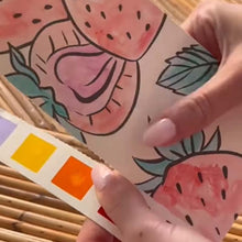 Load image into Gallery viewer, Mini watercolour paint pad