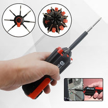 Load image into Gallery viewer, 8 Screwdrivers in 1 Tool with Worklight and Flashlight