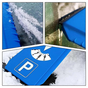 Parking Timer With Ice Scraper