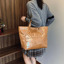 Load image into Gallery viewer, Women&#39;s Letters Print Tote Bag