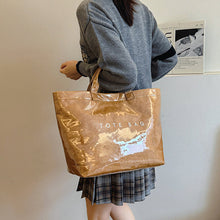Load image into Gallery viewer, Women&#39;s Letters Print Tote Bag