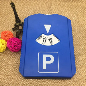 Parking Timer With Ice Scraper