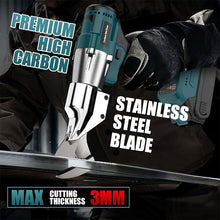 Load image into Gallery viewer, Sakerplus Cordless Sheet Brushless Metal Cutter
