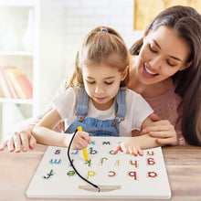 Load image into Gallery viewer, 2-in-1 Double Sided Magnetic Alphabet Edition