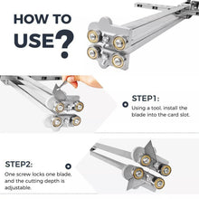 Load image into Gallery viewer, Sakerplus Foldable Drywall Cutting Tool