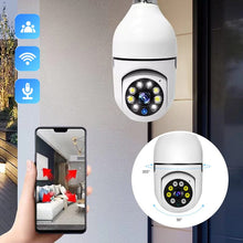 Load image into Gallery viewer, Wireless Wifi Light Bulb Camera Security Camera