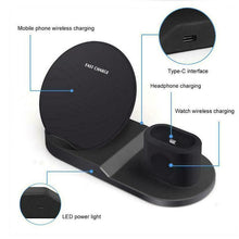 Load image into Gallery viewer, 3 in 1 Wireless Charging Station