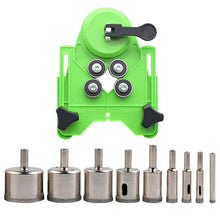 Load image into Gallery viewer, Saker Adjustable Drill Bit Hole Saw Guide Jig