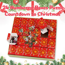 Load image into Gallery viewer, 🎅🎄Advent Calendar Christmas Jigsaw Puzzles