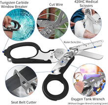 Load image into Gallery viewer, SAKER 6 In 1 Multifunctional Trauma Shears