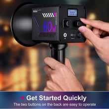 Load image into Gallery viewer, Sakerplus Handheld Portable Video Light