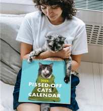 Load image into Gallery viewer, 2025 Pissed-Off Cats Calendar