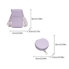 Load image into Gallery viewer, Crossbody Phone Bag &amp; Mini Coin Purse Set