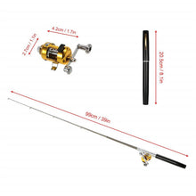 Load image into Gallery viewer, SAKER Pocket Size Fishing Rod