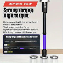 Load image into Gallery viewer, SAKER 6 pieces Magnetic Shockproof Batch Bits