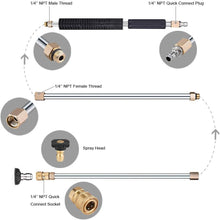 Load image into Gallery viewer, Saker Pressure Washer Extension Wand Set
