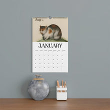 Load image into Gallery viewer, Ugly Medieval Cats Calendar 2025