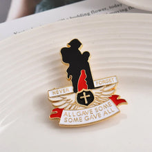 Load image into Gallery viewer, Red Poppy Remembrance Day Badge