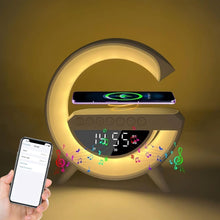 Load image into Gallery viewer, G-shaped Led Wireless Charging Speaker
