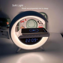 Load image into Gallery viewer, G-shaped Led Wireless Charging Speaker