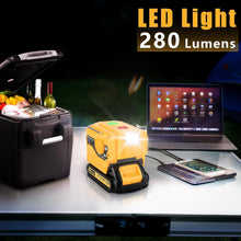 Load image into Gallery viewer, 200W Power Inverter for Dewalt/Makita/Milwaukee/Ryobi 18-20V to 120V Adapter