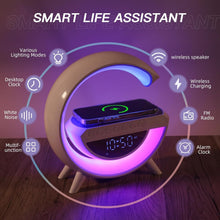 Load image into Gallery viewer, G-shaped Led Wireless Charging Speaker