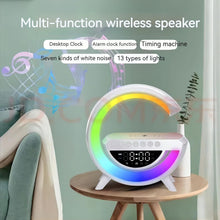 Load image into Gallery viewer, G-shaped Led Wireless Charging Speaker