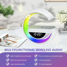 Load image into Gallery viewer, G-shaped Led Wireless Charging Speaker