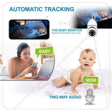 Load image into Gallery viewer, Wireless Wifi Light Bulb Camera Security Camera