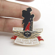 Load image into Gallery viewer, Red Poppy Remembrance Day Badge