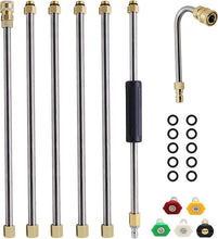 Load image into Gallery viewer, Saker Pressure Washer Extension Wand Set
