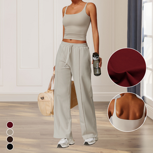 Casual Comfy Breathable Sleeveless Sports Top for Yoga