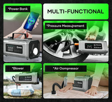 Load image into Gallery viewer, Saker Jump Starter with Air Compressor 6-in-1 Multifunctional