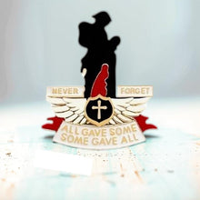 Load image into Gallery viewer, Red Poppy Remembrance Day Badge