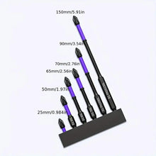 Load image into Gallery viewer, SAKER 6 pieces Magnetic Shockproof Batch Bits