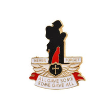 Load image into Gallery viewer, Red Poppy Remembrance Day Badge