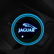Load image into Gallery viewer, 7 Colors Led Changing USB Charging Car Logo Cup Lights up Holder