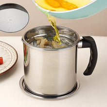 Load image into Gallery viewer, Stainless Steel Oil Strainer Pot