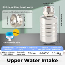 Load image into Gallery viewer, 304 Stainless Steel Fully Automatic Mini Floating Ball Valve