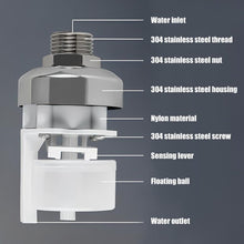 Load image into Gallery viewer, 304 Stainless Steel Fully Automatic Mini Floating Ball Valve