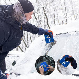 Parking Timer With Ice Scraper