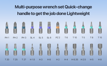 Load image into Gallery viewer, SAKER 24 in 1 Magnetic Screwdriver Set