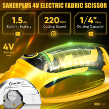 Load image into Gallery viewer, SakerPlus Cordless Electric Scissors