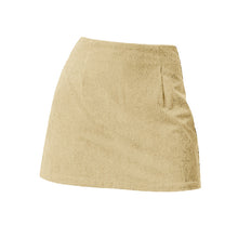 Load image into Gallery viewer, A-line Corduroy Casual Skirt