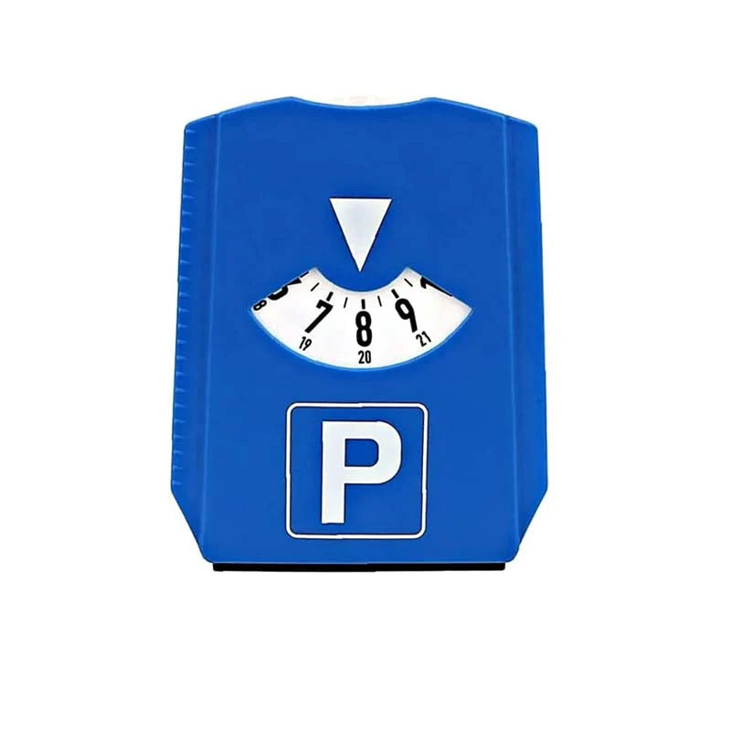 Parking Timer With Ice Scraper